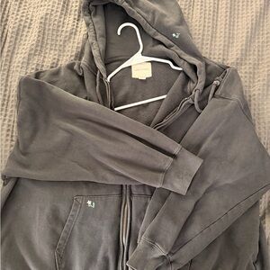 American Eagle Outfitters Black Fleece Jacket